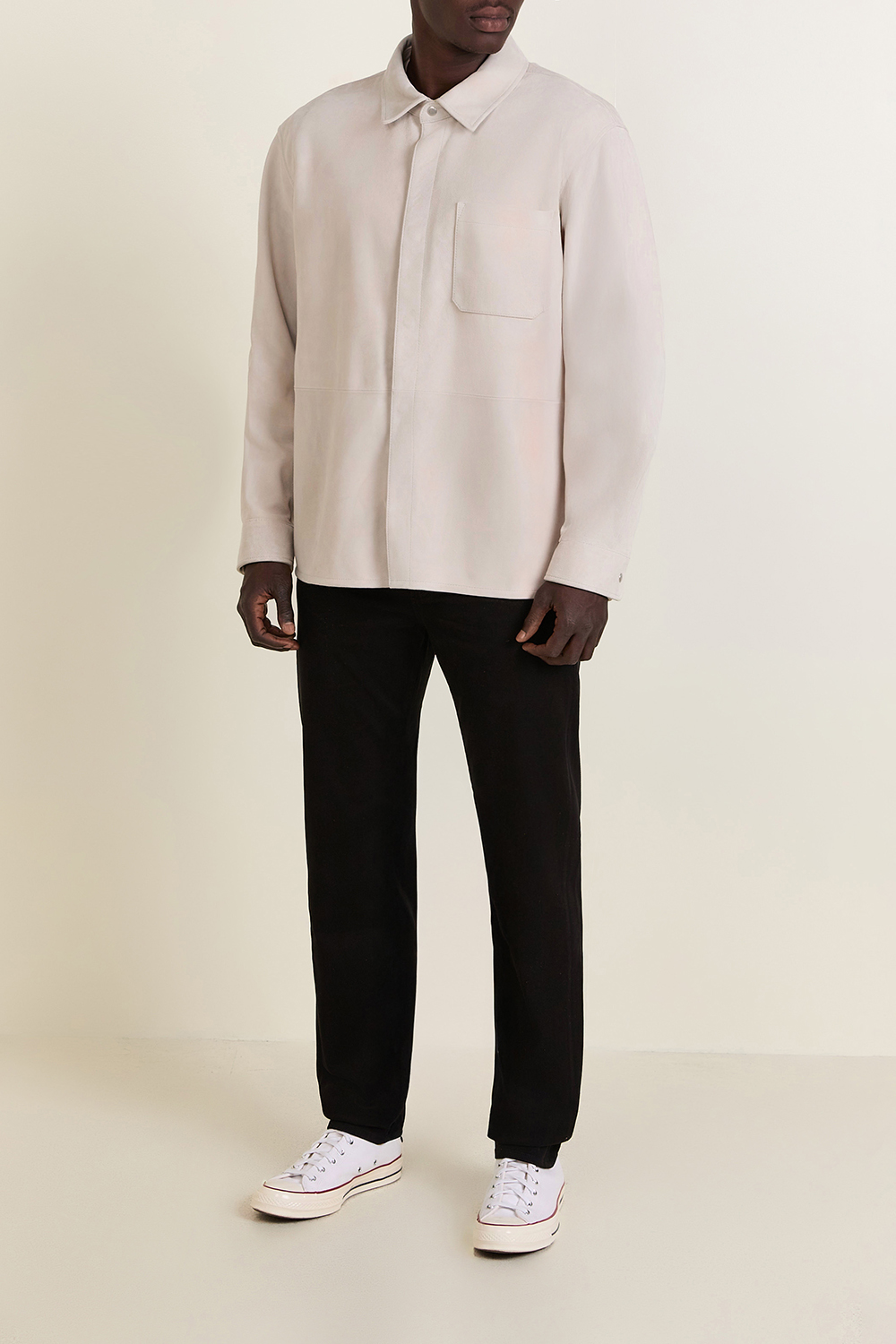 חולצת כפתורים מעור